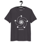 T-shirt crop circle Bratton blanc – Mandala 5 branches