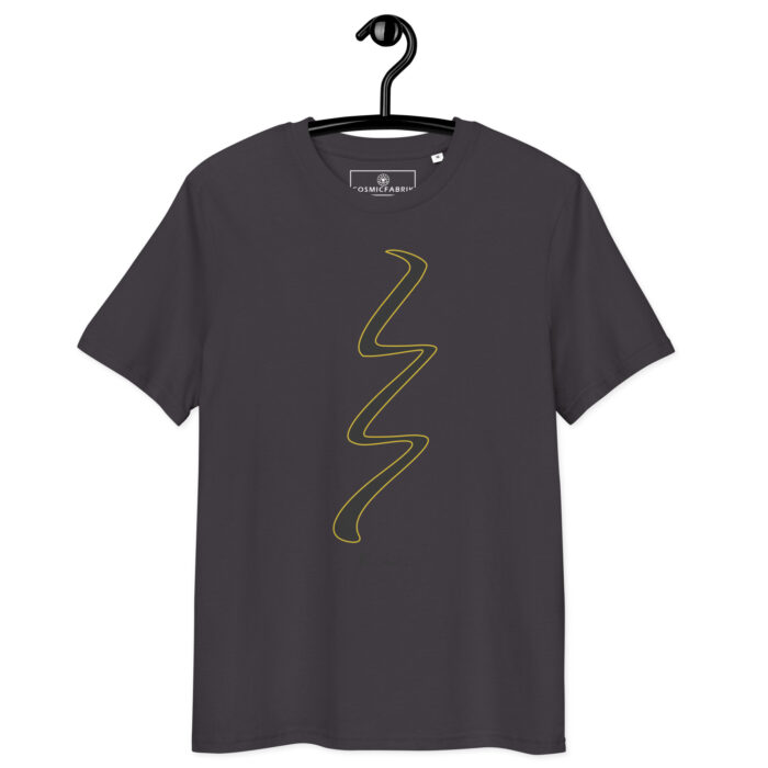 T-shirt Raku blanc contour or – Ancrage énergétique et libération – Image 2