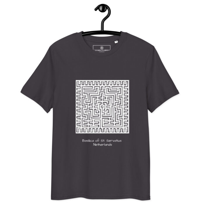 T-shirt Labyrinthe St-Servais blanc – orientation claire – Image 5