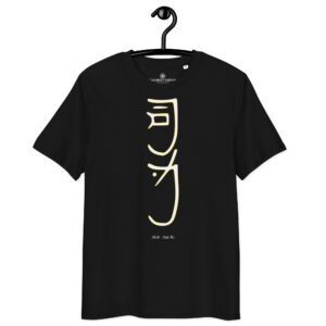 T-shirt Sei He Ki blanc or – Guérison émotionnelle et paix du cœur
