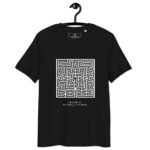 T-shirt Labyrinthe St-Bertin blanc – illumination