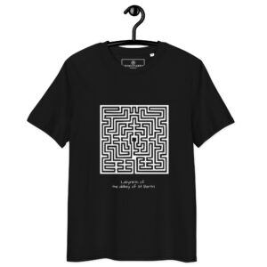 T-shirt Labyrinthe St-Bertin blanc – illumination