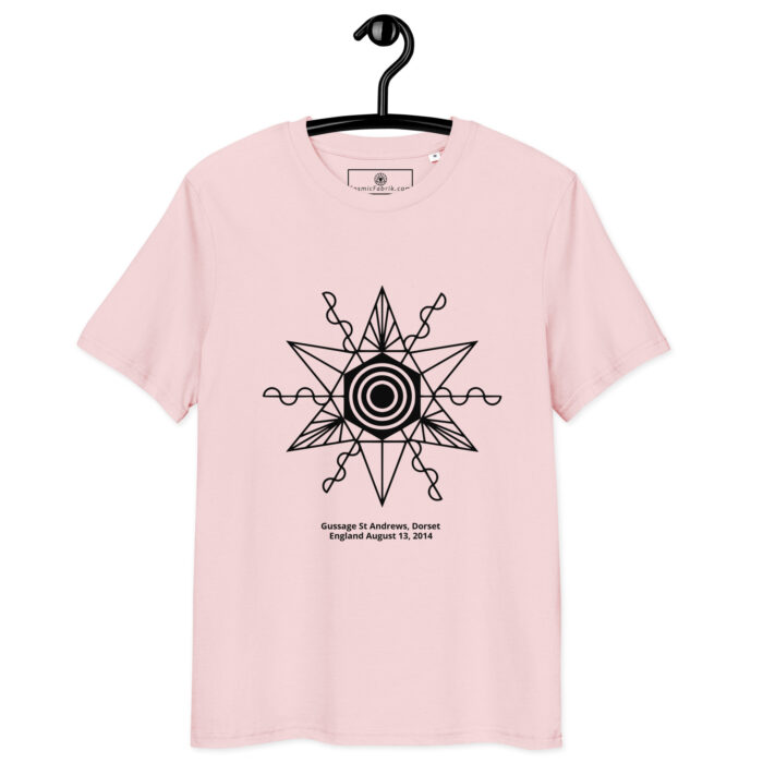 T-shirt Gussage 2014 – Crop Circle Étoile Cosmique en coton bio – Image 8