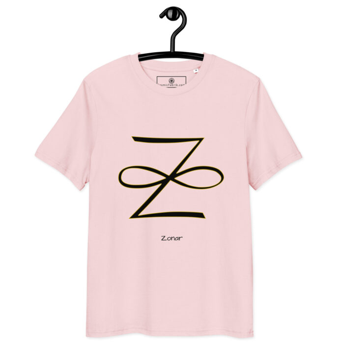 T-shirt Zonar noir contour or – Guérison karmique et compassion – Image 7