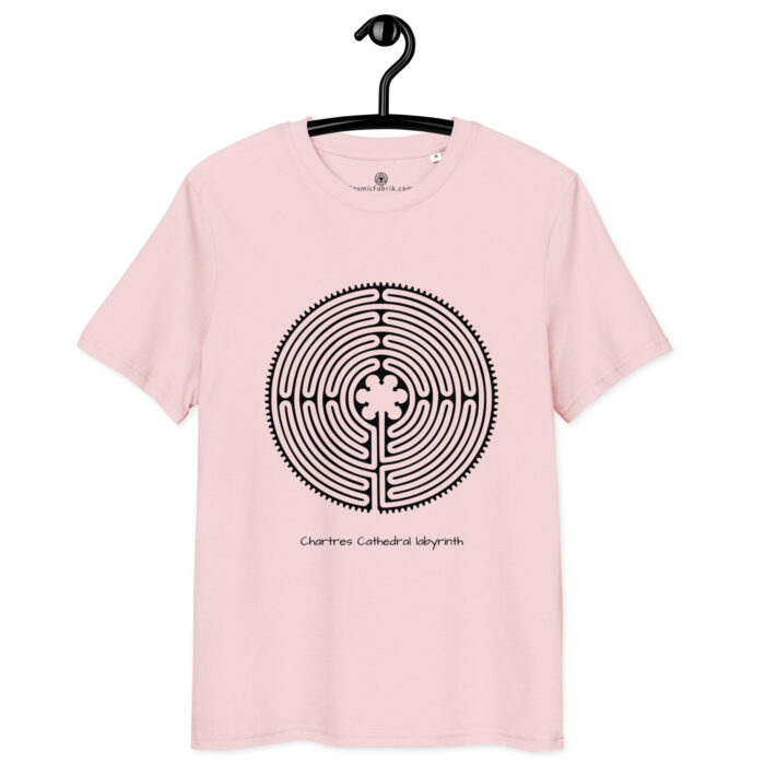 T-shirt Labyrinthe de Chartres noir – Image 9