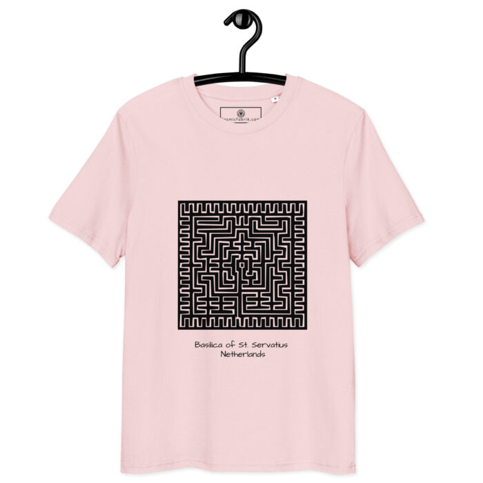 T-shirt Labyrinthe St-Servais noir – orientation claire – Image 9