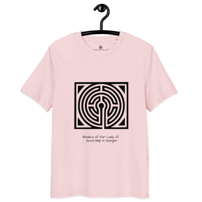 T-shirt Labyrinthe Guingamp noir – sagesse mariale – Image 9