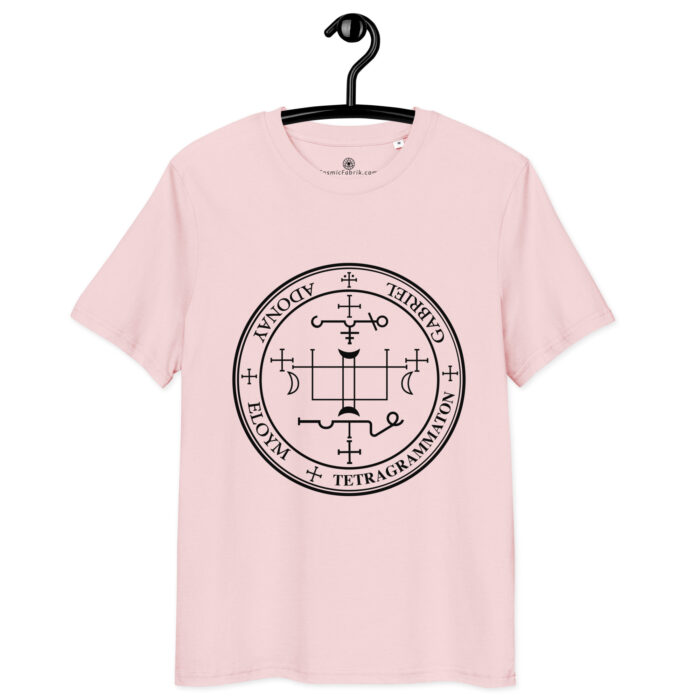 T-shirt Sceau Archange Gabriel noir intuition – Image 9