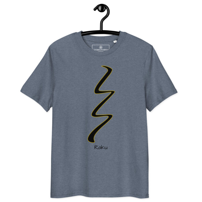 T-shirt Raku blanc contour or – Ancrage énergétique et libération – Image 6