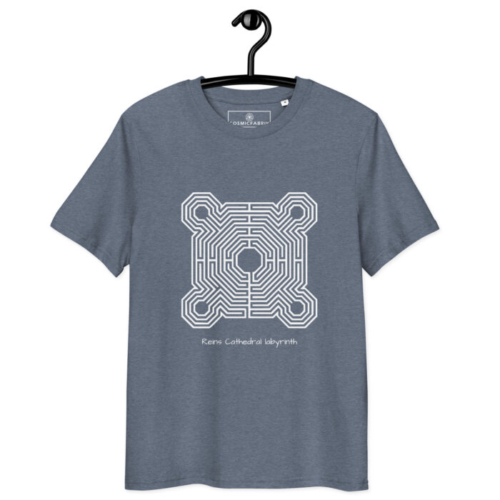 T-shirt Labyrinthe de Reims blanc – Image 9