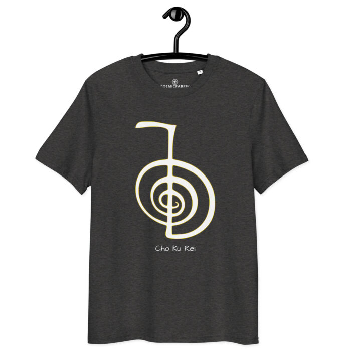 T-shirt Cho Ku Rei blanc contour or – Énergie et activation – Image 4