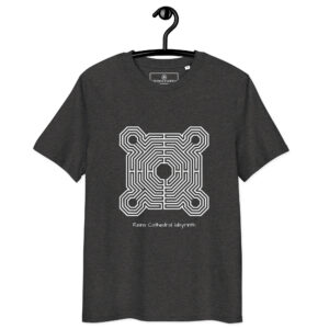 T-shirt Labyrinthe de Reims blanc