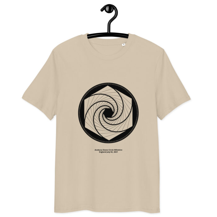T-shirt Crop Circle Avebury – Spirale d’éveil & cohérence – Image 7
