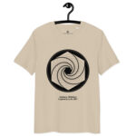 T-shirt crop circle Avebury noir