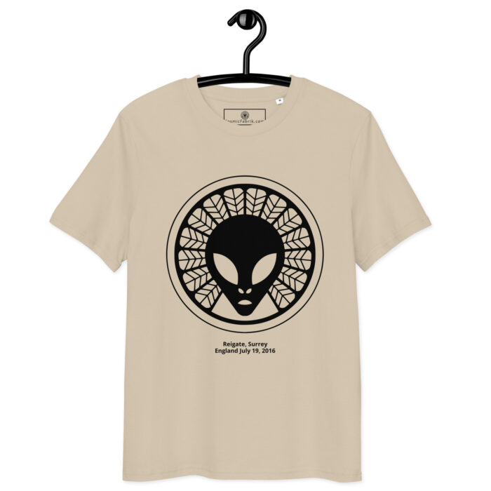 T-shirt crop circle Reigate noir – Cercle d’ancrage – Image 6