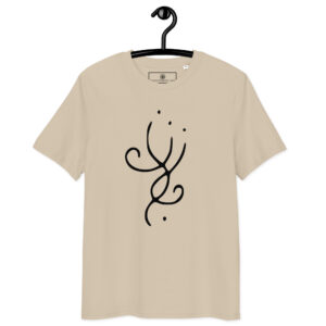 T-shirt sigil stop stress noir – Ancrage et apaisement