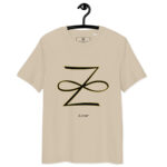 T-shirt Zonar noir contour or – Guérison karmique et compassion