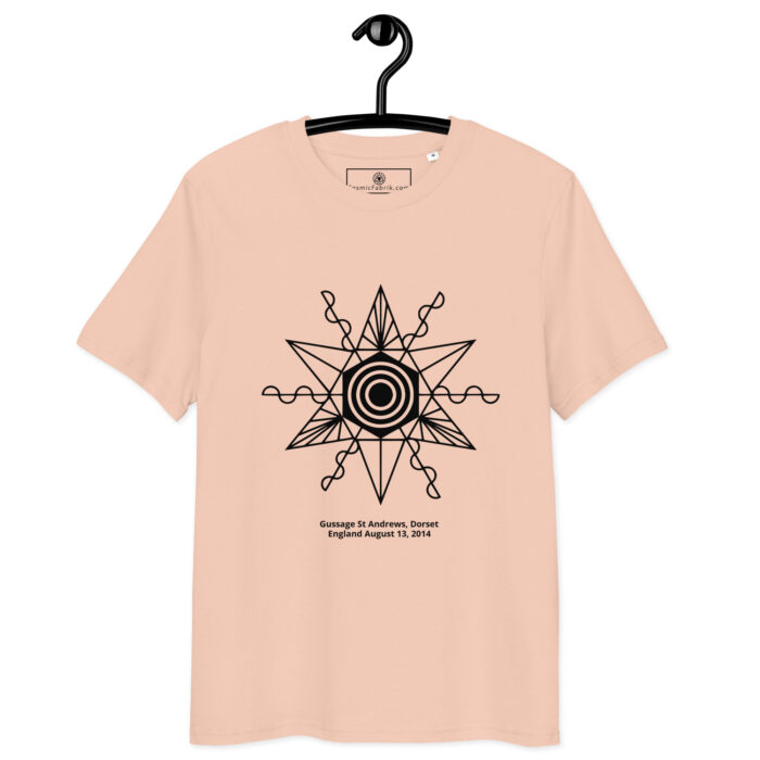 T-shirt Gussage 2014 – Crop Circle Étoile Cosmique en coton bio – Image 7