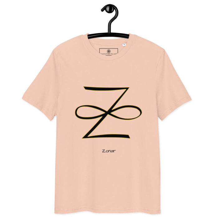 T-shirt Zonar noir contour or – Guérison karmique et compassion – Image 6
