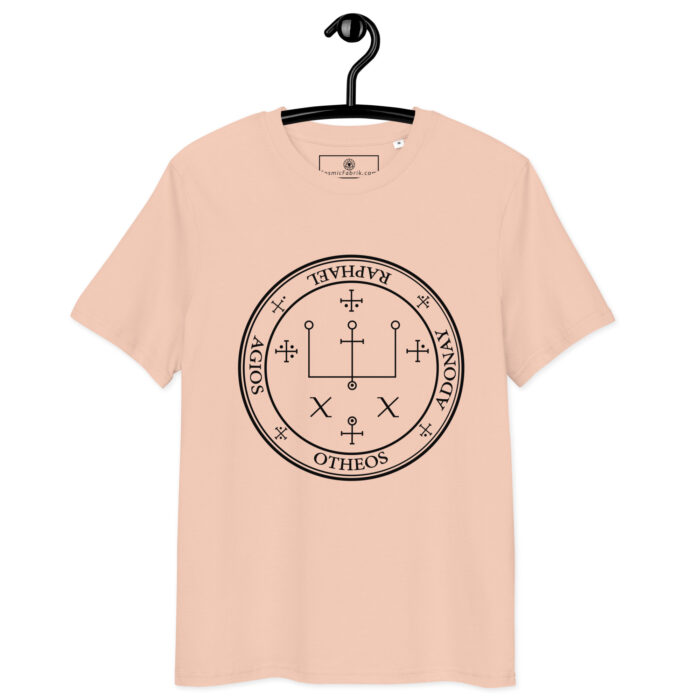 T-shirt Sceau Archange Raphaël noir guérison – Image 8
