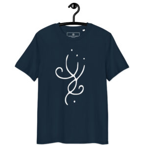 T-shirt sigil stop stress blanc – Clarté et détente