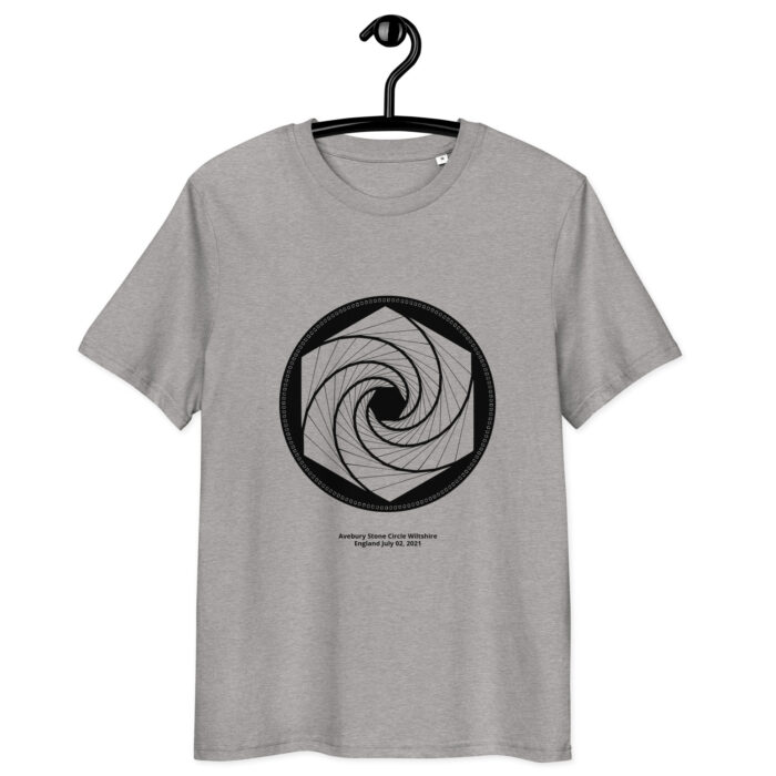 T-shirt Crop Circle Avebury – Spirale d’éveil & cohérence – Image 6