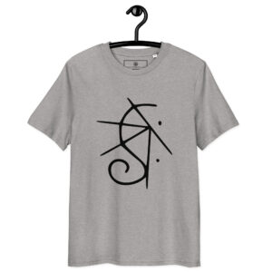 T-shirt Sigil Calme Blanc – Paix Intérieure Active