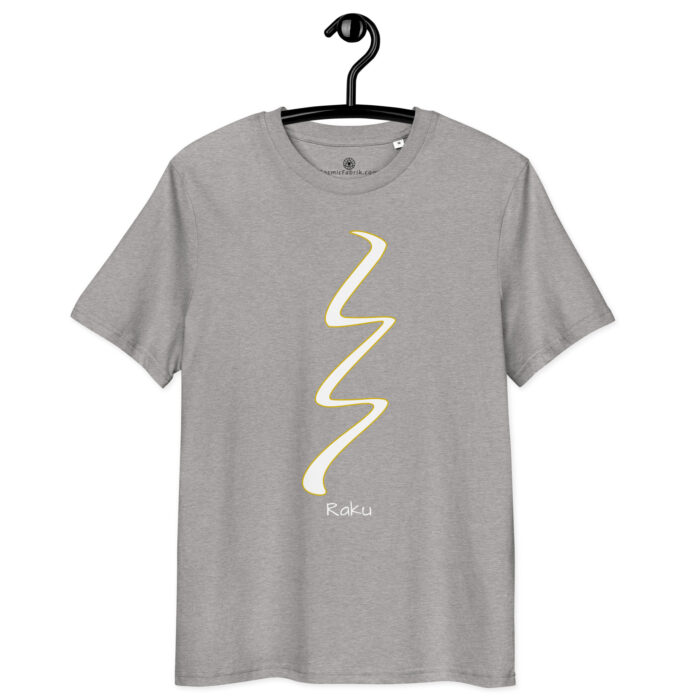 T-shirt Raku noir contour or – Ancrage et clôture énergétique – Image 10