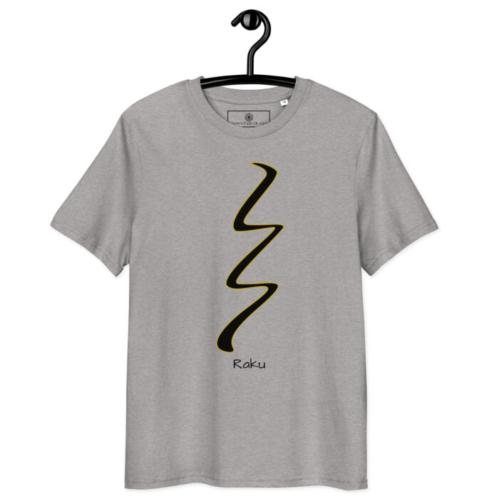 T-shirt Raku blanc contour or – Ancrage énergétique et libération – Image 7