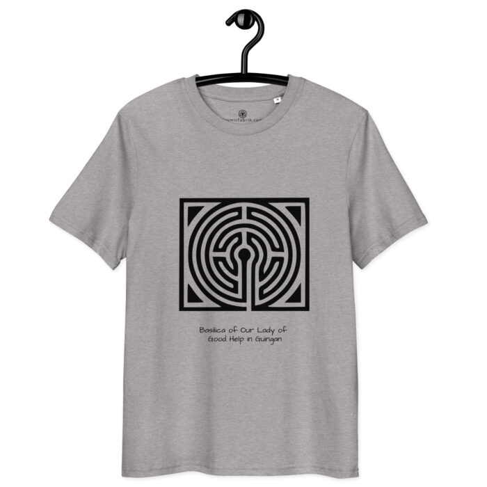 T-shirt Labyrinthe Guingamp noir – sagesse mariale – Image 6
