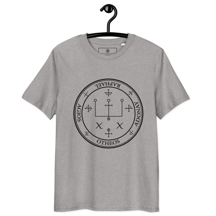 T-shirt Sceau Archange Raphaël noir guérison – Image 6
