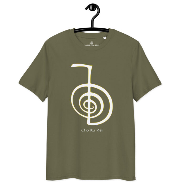 T-shirt Cho Ku Rei blanc contour or – Énergie et activation – Image 8