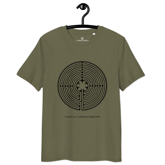 T-shirt Labyrinthe de Chartres noir – Image 4