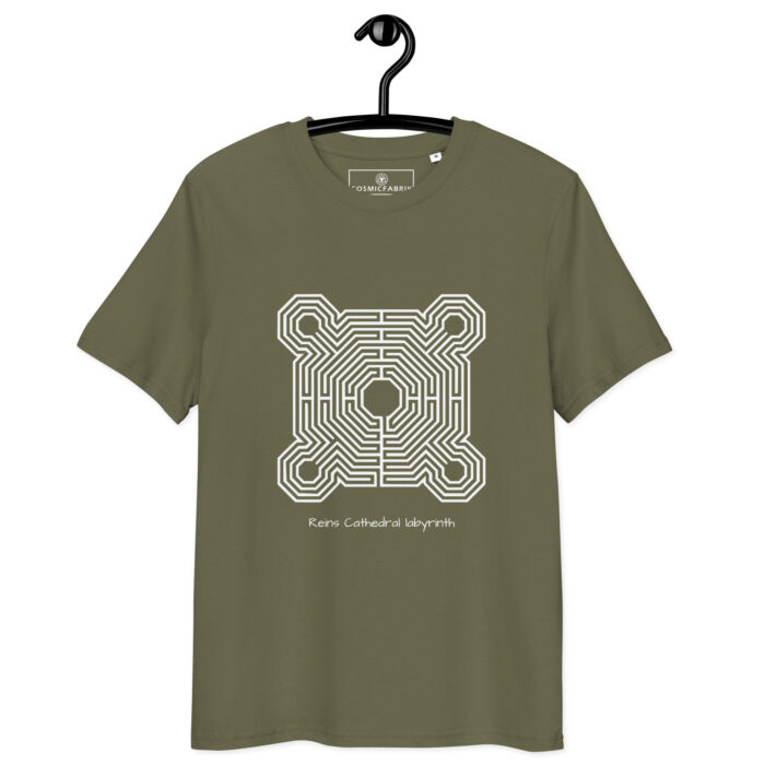 T-shirt Labyrinthe de Reims blanc – Image 8