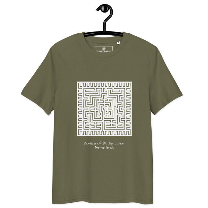 T-shirt Labyrinthe St-Servais blanc – orientation claire – Image 8