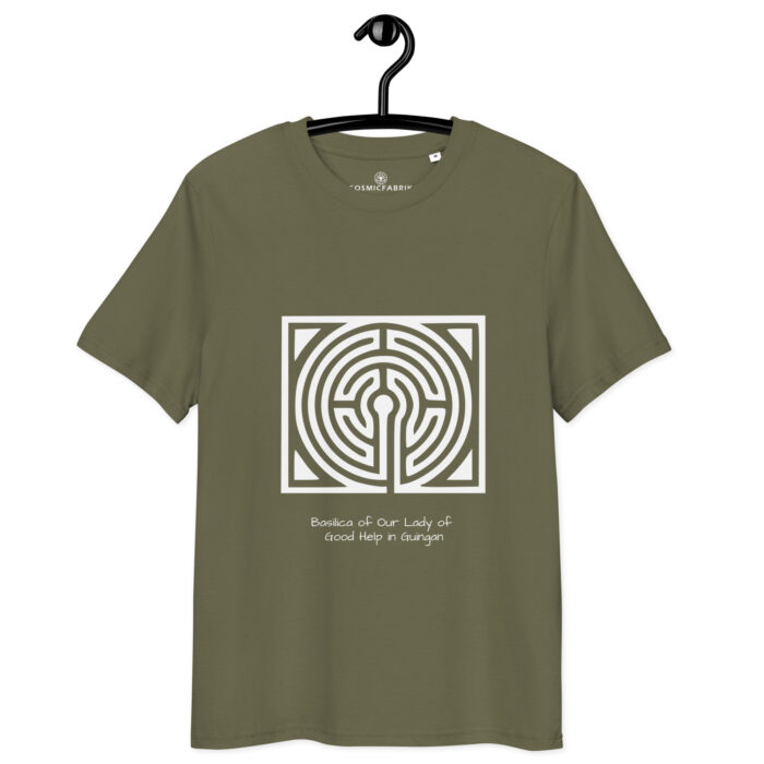 T-shirt Labyrinthe Guingamp blanc – clarté spirituelle – Image 8