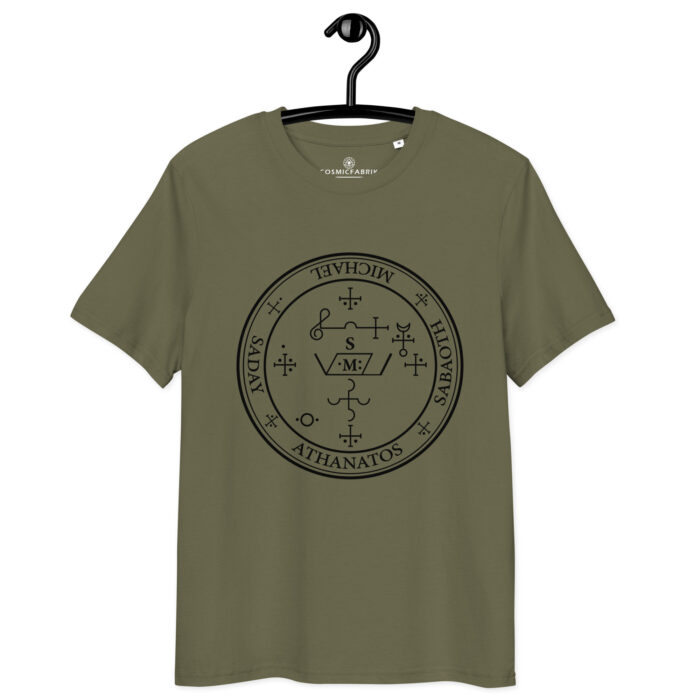 T-shirt Sceau Archange Michael noir protection – Image 4