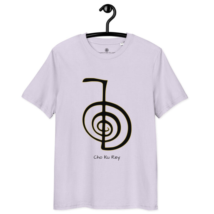 T-shirt Cho Ku Rei noir contour or – Activation énergétique Reiki – Image 10