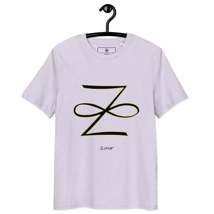 T-shirt Zonar noir contour or – Guérison karmique et compassion – Image 8