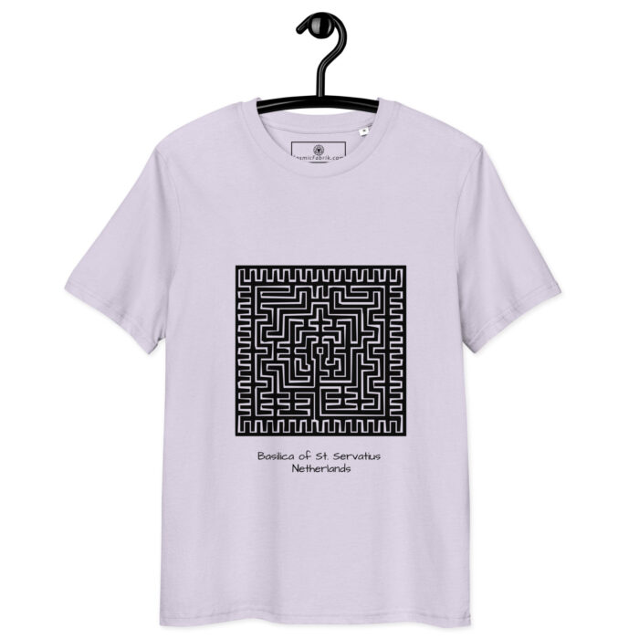 T-shirt Labyrinthe St-Servais noir – orientation claire – Image 10