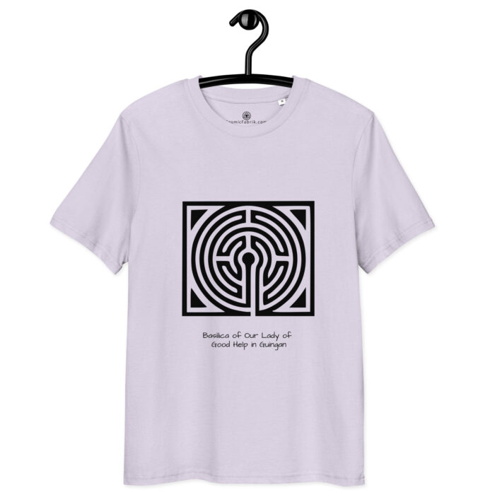 T-shirt Labyrinthe Guingamp noir – sagesse mariale – Image 10