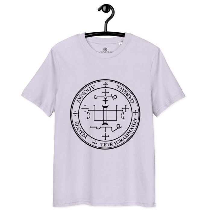 T-shirt Sceau Archange Gabriel noir intuition – Image 10