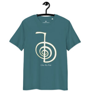 T-shirt Cho Ku Rei blanc contour or – Énergie et activation