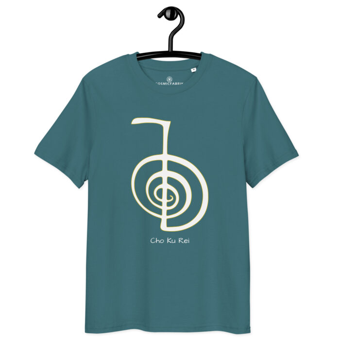 T-shirt Cho Ku Rei blanc contour or – Énergie et activation