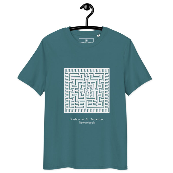 T-shirt Labyrinthe St-Servais blanc – orientation claire – Image 7
