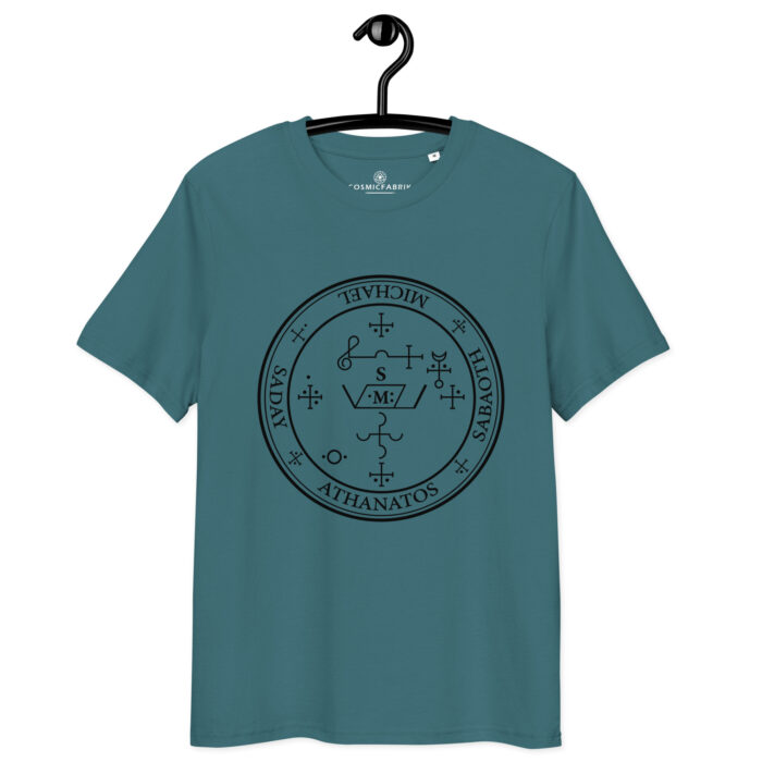 T-shirt Sceau Archange Michael noir protection – Image 3