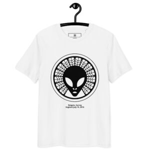 T-shirt crop circle Reigate noir – Cercle d’ancrage