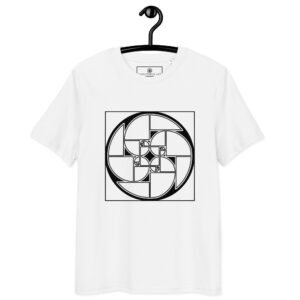 T-shirt Suite de Fibonacci – Spirale Sacrée & Harmonie Universelle