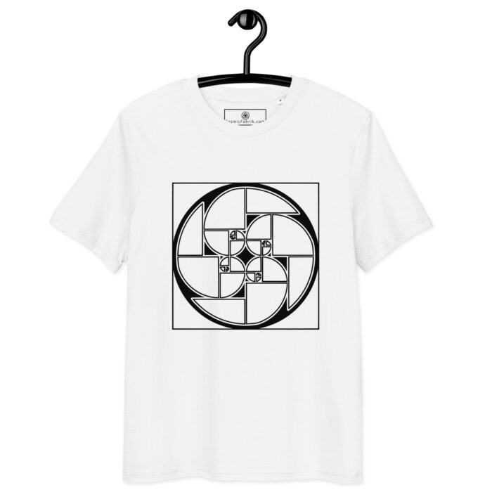 T-shirt Suite de Fibonacci – Spirale Sacrée & Harmonie Universelle