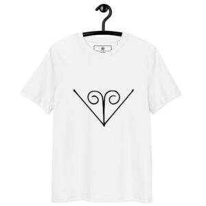 T-shirt sigil amour - noir – Ouverture du cœur
